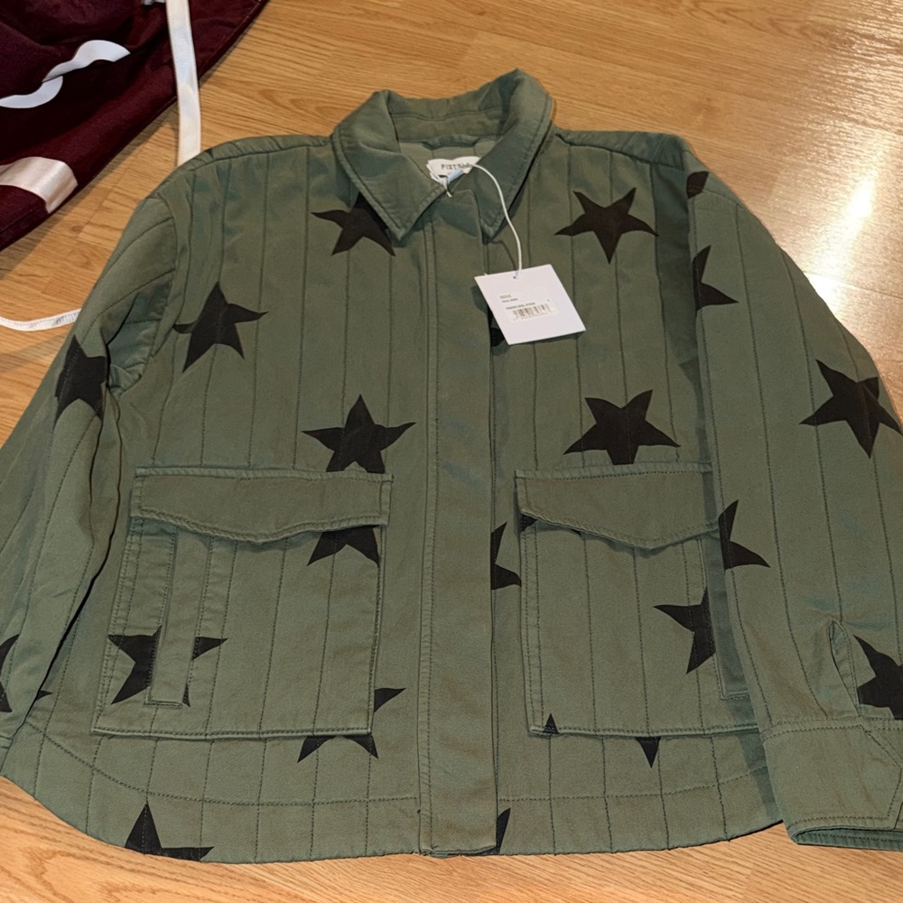 Pistola Green Star Puffer Jacket